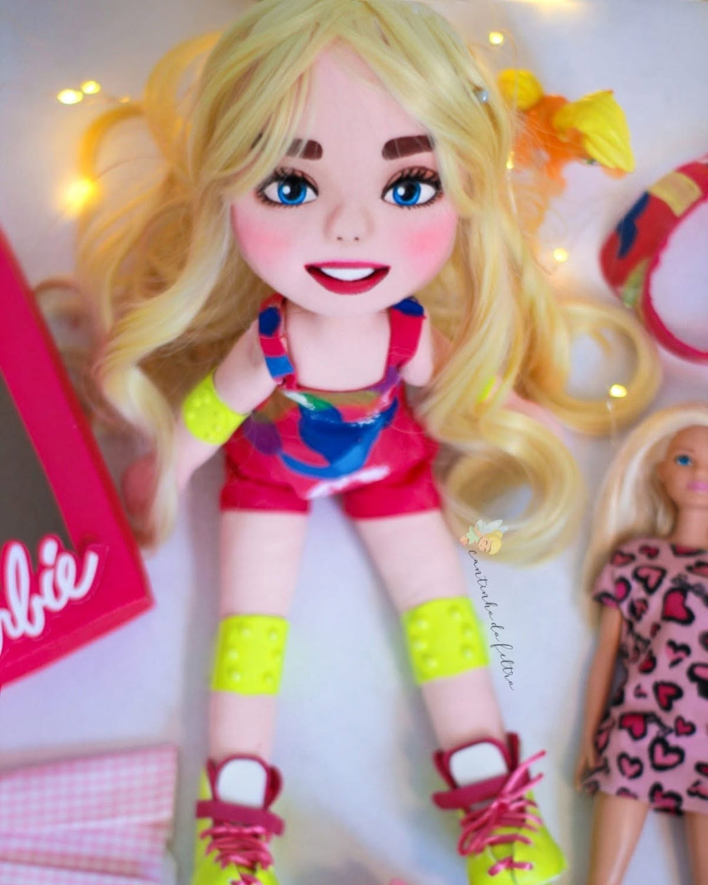 Curso Online Barbie de Tecido: Boneca com Troca de Roupas + Ken e Sereia de Bônus!