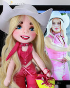 Curso Online Barbie de Tecido: Boneca com Troca de Roupas + Ken e Sereia de Bônus!