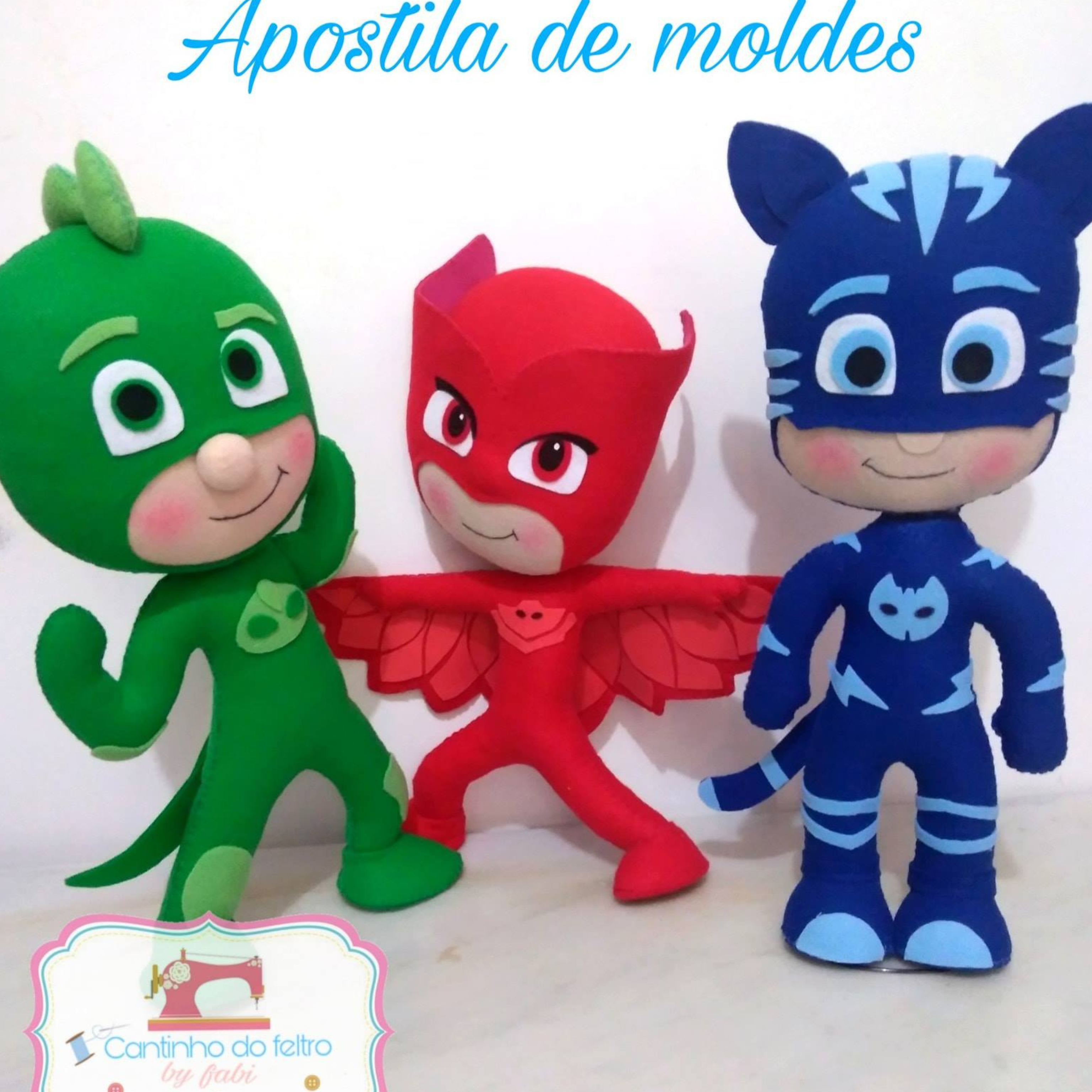 Apostila de Moldes Pj Masks