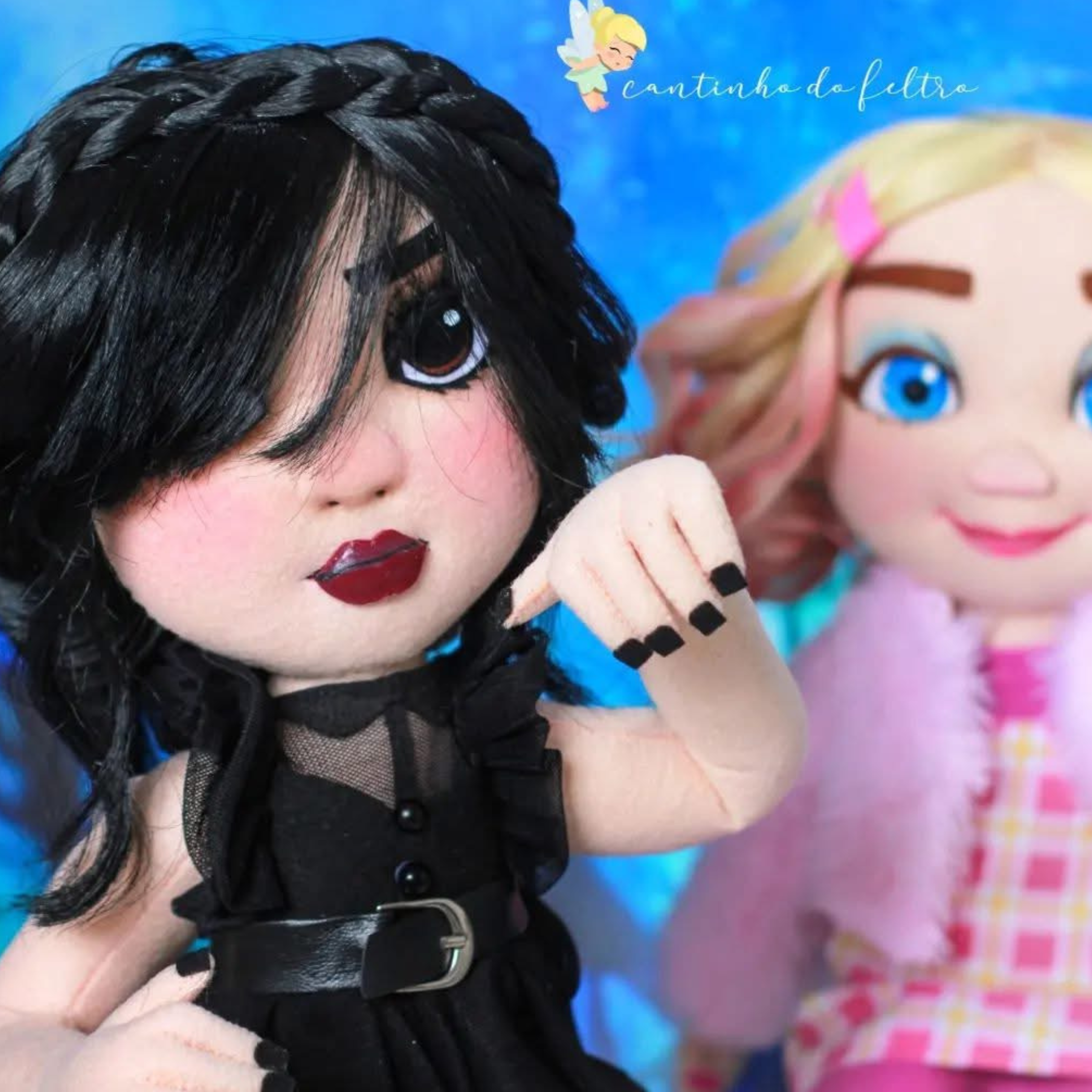 Curso Wandinha – Criação de Personagens em Feltro e Tecido